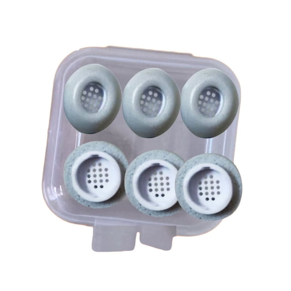 Replacement Eartips for Samsung Galaxy Buds 3 Pro, Silicone & Foam Ear Tips Set with 3 Sizes (Small/Medium/Large) - Noise Isolation Protective Caps Compatible with Galaxy Buds3 Pro Earphones