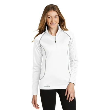 Eddie Bauer Ladies Smooth Fleece 1/2-Zip. EB237