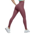 thumbnail image 2 of Comdrip Tummy Control Butt Lifting Leggings Women's Bubble Hip Lifting Fitness Running High Waist Yoga Pants Leggings for Women Brick Red 3XL, 2 of 5