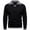 Black, variant on ZUKMRJPC Mens V Neck Sweater Fake Two Pieces Casual Lightweight Long Sleeve Slim Fit Pullover Fall Winter Fashion Business Work Basic Sweater