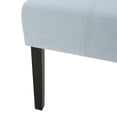 thumbnail image 3 of Noble House Nico Indoor Contemporary Fabric Dining Chairs, Set of 2, Light Sky, 3 of 9