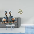 thumbnail image 2 of Figura de elefante,Figuras de elefantes,estatuas,adornos de animales,Escultura coleccionable para dormitorio,decoración del hogar,regalo.,Escultura china,Minifigura china de latón para, 2 of 8