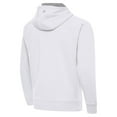 thumbnail image 3 of Men's Antigua White New York City FC Big & Tall Victory Full-Zip Hoodie, 3 of 3