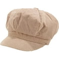 thumbnail image 7 of CoCopeaunts Newsboy Cap Corduroy Octagonal Hats Retro Solid Color Beret Winter Autumn Newsboy Hat Vintage Ivy Cap Painter Hat, 7 of 7