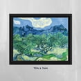 thumbnail image 7 of Olive Trees By Vincent Van Gogh Framed Wall Art Print for Home decor, 11x14, 2438, 7 of 7