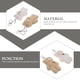 thumbnail image 4 of 2pcs Lindo llavero de peluche con llaves de peluche con llavero, 4 of 7