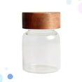 thumbnail image 1 of OUNONA Bocaux Ronds en Verre Scellés Petits Pots à Miel Résistants à l'Humidité Rangement pour Sel 1 Ensemble, 1 of 4