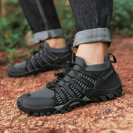 

XDDST Casual Sneakers for Women Men and Women Round Toe Collision Wading Shoes Outdoor Camping Hiking Shoes Thick Sole Breathable Mesh Tracing Shoes Fishing Shoes