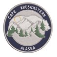 thumbnail image 1 of Wander Often! Cape Krusenstern, Alaska 3.5 Inch Iron Or Sew On Embroidered Fabric Badge Patch Seek Adventure, National Park Iconic Series, 1 of 2