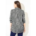 thumbnail image 2 of Catherines Women's Plus Size Modern Camp Shirt, 2 of 6