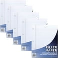 thumbnail image 5 of Trailmaker College Rule Filler Paper, 10.5" x 8", White, 100 Sheets, 50 Pack, 5 of 10