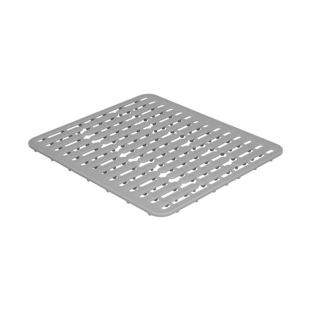 Alfombrilla para fregadero, protector de alfombrilla para fregadero, alfombrilla multiusos para secar platos, accesorios para fregadero, funcionamiento suave Jadeshay A