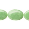 Flat Fine Jade Oval Beads Semi Precious Gemstones Size: 26x18mm Crystal Energy Stone Healing Power for Jewelry Making
