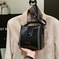 thumbnail image 5 of Women's new fashion shoulder bag messenger bag bucket bag ladies retro tote bag women's bag, 5 of 5