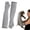 Grey, variant on Long Cut Resistant Arm Sleeves Gloves Attached for Gardening Industrial Use
