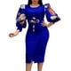 thumbnail image 1 of Vestido Informal de Talla Grande Con Estampado Floral de Burbujas Y Manga Larga Para Mujer Odeerbi  ODB115849, 1 of 8