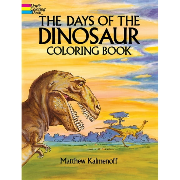 The Days of the Dinosaur Coloring Book