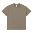 thumbnail image 5 of LIIPEE Boys T Shirts Casual Summer Solid Color Crew Neck Short Sleeve Tshirt Kids Comfortable Everyday Tee Tops Fashion Breathable T-Shirts,7-8 Years, 5 of 5