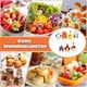 thumbnail image 4 of Wosthever Palillos de comida para perros, tenedores de frutas, postre impermeable, pastelería, galleta, palillos de , vajilla de animales de Cocina y Comedor, 4 of 6