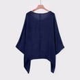 thumbnail image 3 of Women's Stylish Casual Solid Color Pocket Loose Comfortable T Shirt Top Athletic Women Women's Long Sleeved Shirts Long Exercise Shirts Women Womens Workout Shirts Loose Fit Casual Shirts Women, 3 of 7