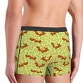 thumbnail image 4 of Kdxio Men's Boxer Briefs with Floral Squirrel Print - Comfortable and Breathable Underwear for Everyday Wear, 4 of 7