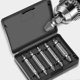 thumbnail image 1 of 5pcs Professional Screw Extractor, Damaged Screw Extractors, High Speed Steel, for Faulty Screws, Metal Bolts and Pins (Silver), 1 of 4