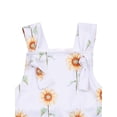 thumbnail image 4 of Kiapeise Baby Flower Print Straps Jumpsuit Long Pants Romper 0-24 Months, 4 of 6