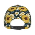 thumbnail image 6 of Naloa Original Classic Low Profile Hat Men Women Baseball Cap Dad Hat Adjustable Unconstructed Sunflowers Print Cap, 6 of 9