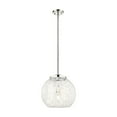 thumbnail image 2 of Innovations Lighting - White Mouchette - 1 Light Stem Hung Pendant In Modern, 2 of 7