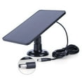 thumbnail image 1 of Solar Panel for Blink Camera: 4W Outdoor Solar Charger with 9.84ft Cable! DC black, 1 of 9