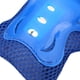thumbnail image 5 of 6 uds. Equipo de protección para monopatín de seguridad para niños, coderas, protector de muñeca, Protector de rodilla para ciclismo, azul, 5 of 14