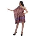 thumbnail image 2 of Moomaya Printed Shoulder Summer Dress Womens Cocktail Dresses Beach Dress, 2 of 6