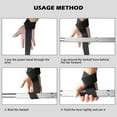 thumbnail image 1 of 2 Pcs Sangles de Levage de Poids avec Soutien de Poignet Sangles de Musculation pour Hommes et Femmes Sangles d'Entraînement de Gym pour Poids Exercice de Levage de Morts, 1 of 8