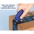 thumbnail image 4 of Zibra ¡Ábrelo! Multiherramienta todo en uno con tijeras resistentes, cortador de cajas, destornillador y abridor de paquetes, azul, 4 of 5