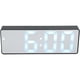 thumbnail image 5 of Innovador reloj despertador digital con pantalla LED electrónica de escritorio y espejo para el dormitorio del hogar, 5 of 15