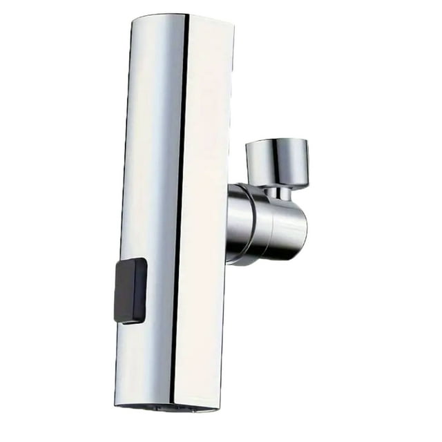 Tête de Robinet de Cuisine de Remplacement 4 Fonctions Tête de Vaporisateur de Robinet de Cuisine Pivotant à 360° Buse de Pulvérisation Filetage Femelle pour Robinet de Cuisine Tuyau de Lessive Tête de Pulvérisation et Tuyau Intelligent
