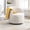 Ivory, variant on Gray Velvet | Quick Swivel | Accent Chair for Conference Room / Swivel Function | Professional Look | Fit for Meetings