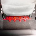 thumbnail image 2 of Riel de asiento más soporte de piso,Soporte de piso deslizante para asiento de automóvil,Estante de piso de riel de asiento de metal automático rojo, 2 of 9