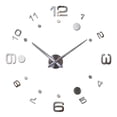 thumbnail image 4 of Reloj de Pared 3D Soledad Moderno de Bricolaje 6 Colores Plata, 4 of 10