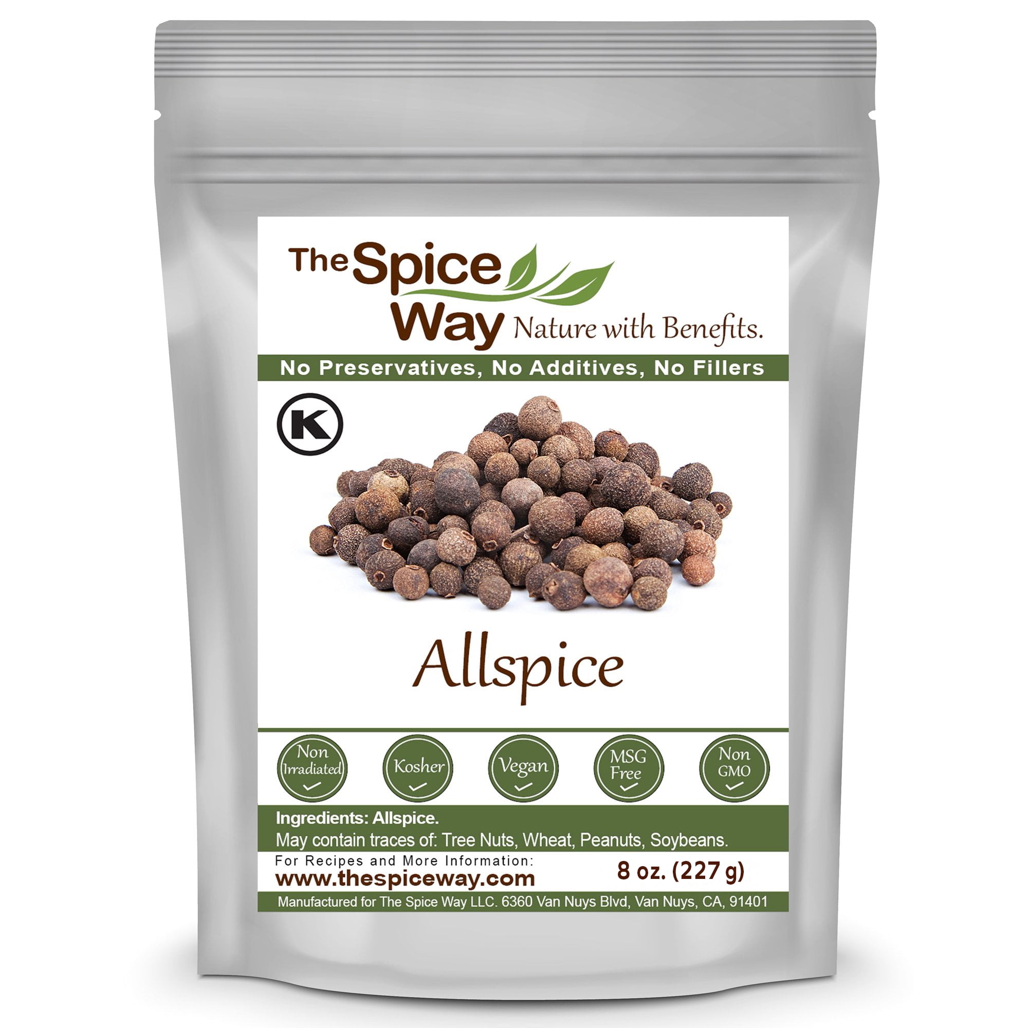 The Spice Way Allspice Whole European, Asian and American cuisine