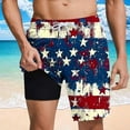 thumbnail image 2 of Pantalones Cortos Casuales para Hombre Imprimir con Bolsillos Pantalones de Playa de Cintura Elástica, Pantalones Cortos de Cintura Elástica para Hombre, 2 of 6