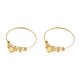 thumbnail image 1 of Brazalete deslizante ajustable Qarigey joyería decoración elegante cumpleaños aniversario regalo Oro Tipo 3 2Conjunto, 1 of 6