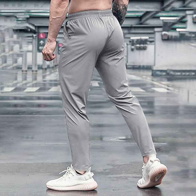 Mens Gym Bottoms, Tapered Joggers, Track Pants
