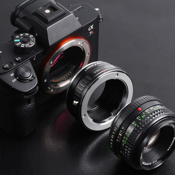 Minolta MD Lens to Sony E-Mount Adapter, fits a6500 a6400 a6300 a6000 Minolta MD Lens to Sony E-Mount Adapter, fits a6500 a6400 a6300 a6000