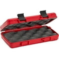 thumbnail image 4 of Xikar 5 Cigar Travel Humidor Case, Stainless Steel Hinges, Red, 4 of 6