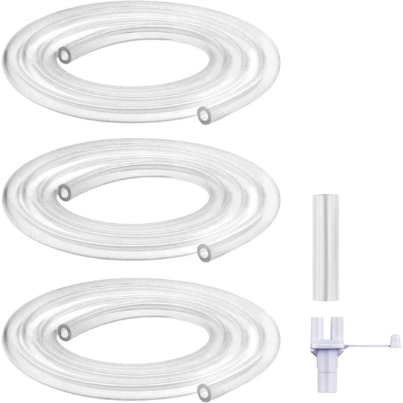 Maymom Replacement Tubing for Freemie Closed System; Not Original Freemie Closed System Connection Kit; 1 Set/Pack; NOT for Freemie Classic; Made by Maymom