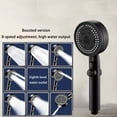 thumbnail image 6 of High Pressure Shower Head with Handheld, 8 Spray Modes, 78in Stainless Steel Hose, Adjustable Holder, ABS, Gray/Silver - Easy Install Bathroom Upgrade, 6 of 6