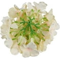 thumbnail image 3 of Silk Hydrangea Heads Artificial Flowers Heads with Stems for Home Wedding Decor,Pack of 10 (White), 3 of 5
