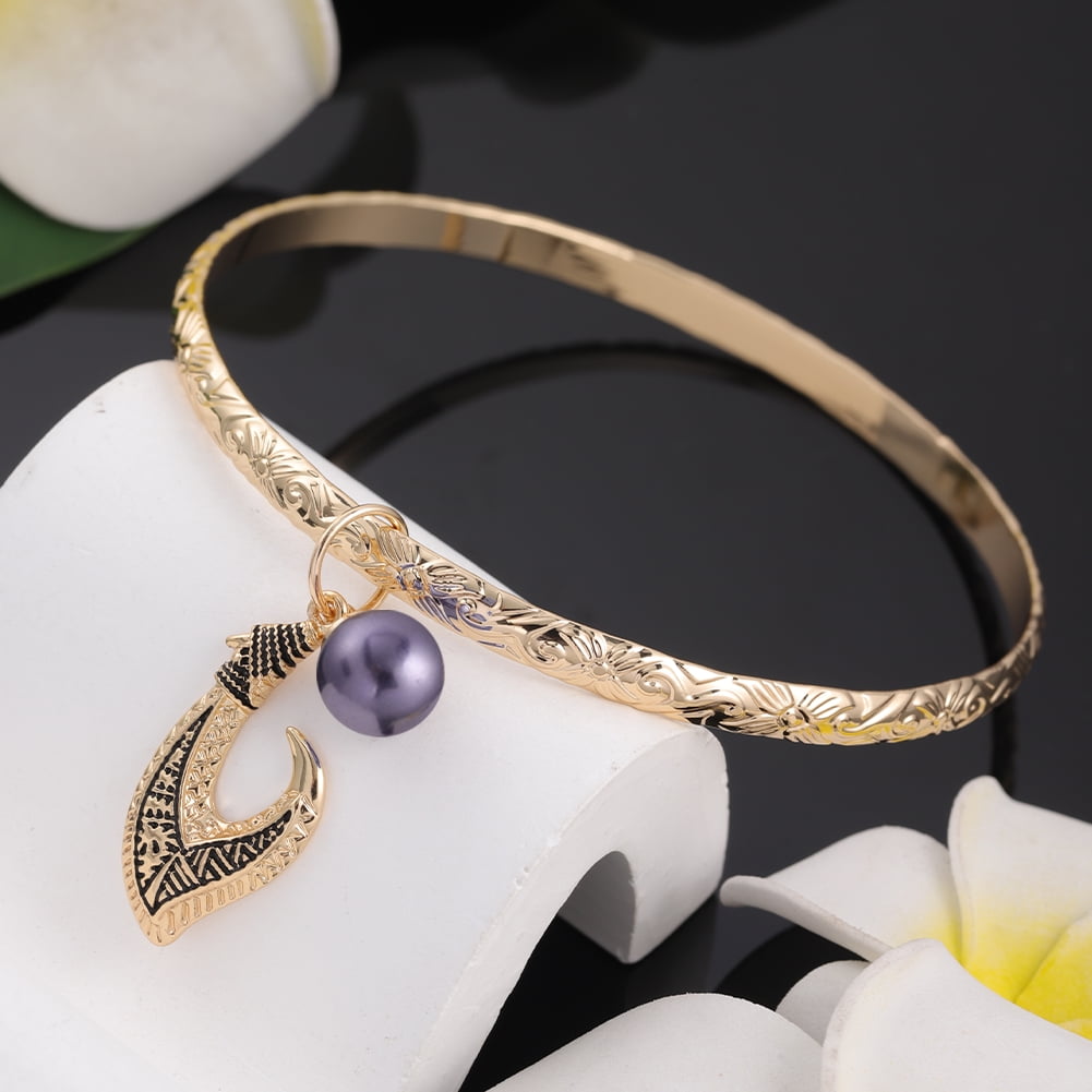 Cring CoCo Heirloom Engagement Jewelry Polynesian Drum Turtle Hawaiian Bangles Bracelets 14k Gold Polynesian Jewelry Wholesale