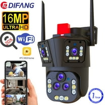 20MP Outdoor Wifi Surveillance Camera 20X Zoom Five Lens, Auto Tracking,Motion Detection Smart Home Wireless CCTV IP Camera